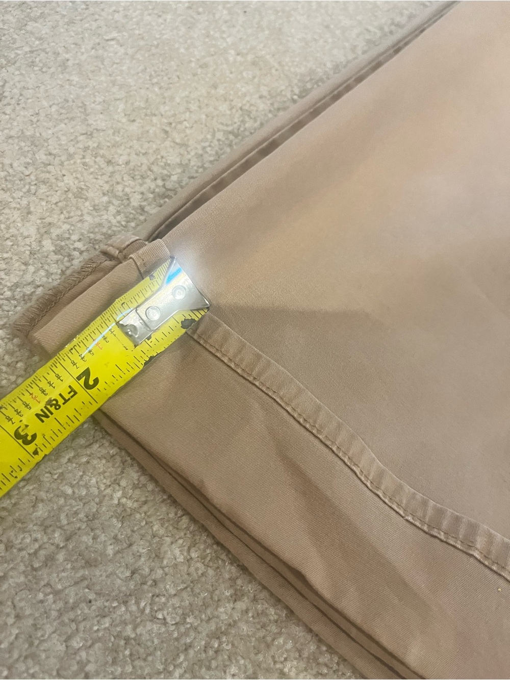 Veronica Beard Beige High-Rise Pleated Pants - Picture 6 of 6